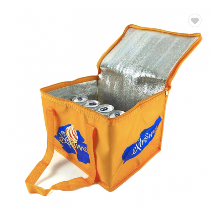 Takeaway Seafood Thermal Insulation Cooler Bag 40X33X4cm 2