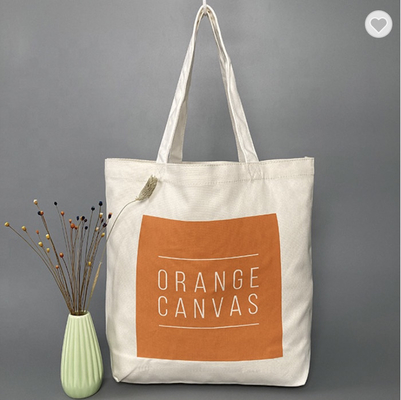 Harga yang bagus 12oz 10oz Tas Kain Katun Wanita Promosi Besar Kantong Lengan untuk Anggur on line