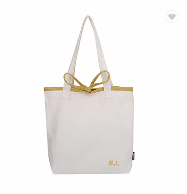 Harga yang bagus 16Oz Nonwoven Plain Canvas Tote Bags Berguna Lagi Tas Belanja Logo Diterbitkan on line