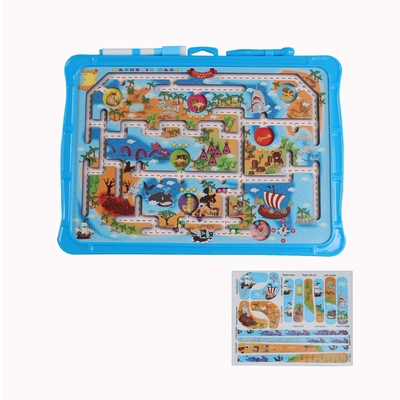 Harga yang bagus Montessori Magnetic Puzzle Labyrinth Toys Belajar Dengan Pena Pantai Samudra Eco EVA Plastik on line