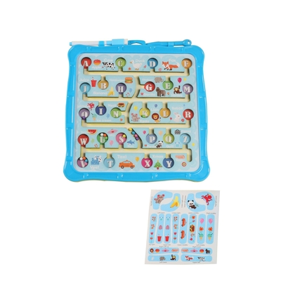 Harga yang bagus Multifunctional Pen Magnetic Puzzle Labyrinth Game Papan gambar hewan kecil on line