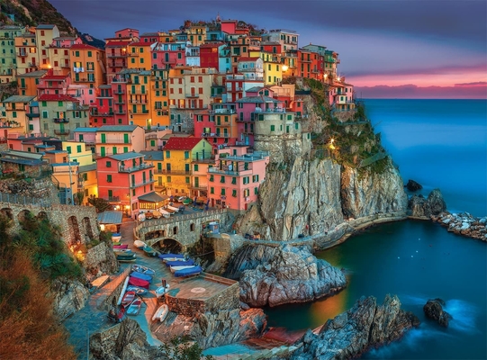 Harga yang bagus 1000 Piece Adult Papaer Jigsaw Puzzle Cinque Terre 26.75*19.75 Untuk Anak Usia 8 Tahun on line