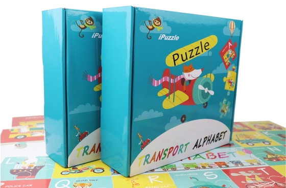 Harga yang bagus CMYK Jigsaw Puzzle Pendidikan Untuk Anak Usia 4-8 on line