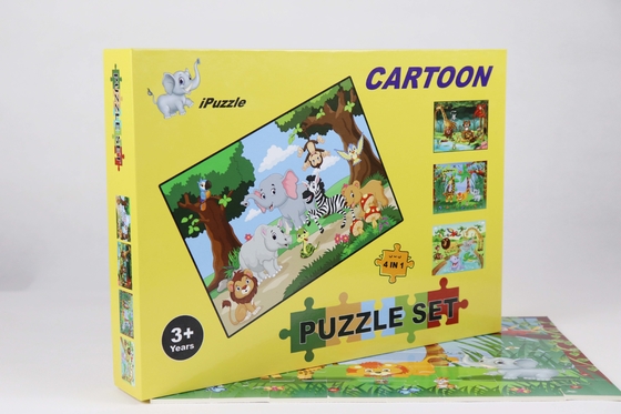 Harga yang bagus OEM Pantone Warna Permainan Pendidikan Dan Puzzle Untuk 4-8 Tahun Usia 4 Paket on line
