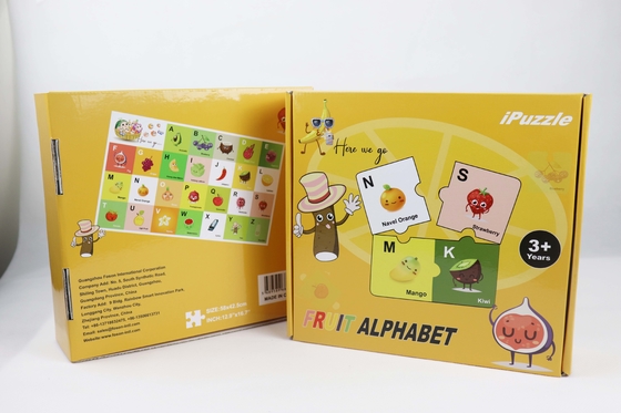 Harga yang bagus CPC Sertifikat puzzle kardus untuk anak-anak 3+ Usia on line