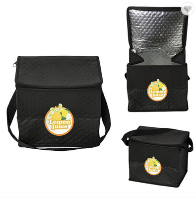 Harga yang bagus Oxford Aluminium Foil Isolasi Cooler Bag Custom Logo Untuk Pengiriman Makanan daring