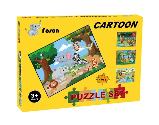Harga yang bagus OEM Preschool Kartun Puzzle Set Untuk Anak Usia 6 Tahun Pendidikan on line