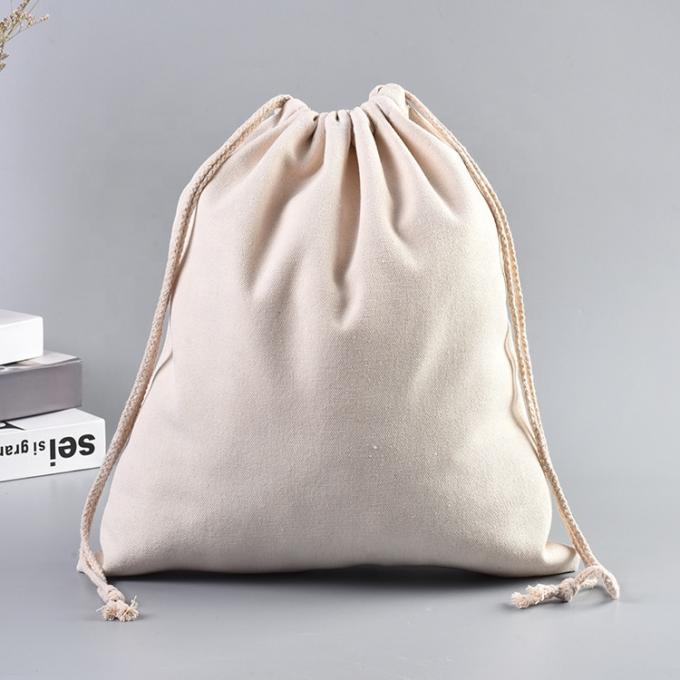 Tas Kain Katun Muslin Berwarna Kecil yang Dipersonalisasi 2