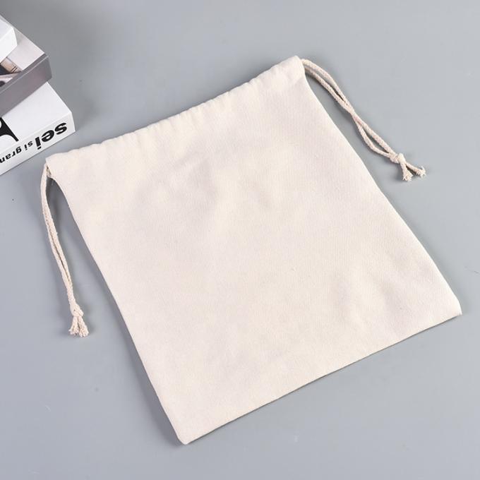 Tas Kain Katun Muslin Berwarna Kecil yang Dipersonalisasi 4