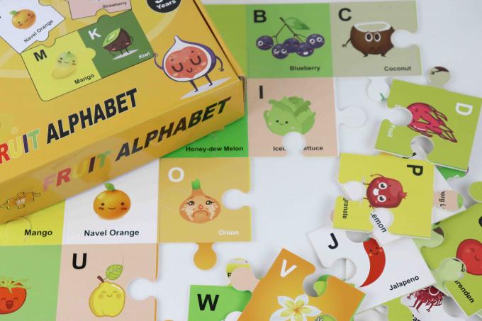 CPC Sertifikat puzzle kardus untuk anak-anak 3+ Usia 0
