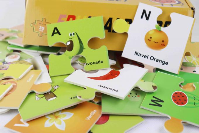CPC Sertifikat puzzle kardus untuk anak-anak 3+ Usia 1