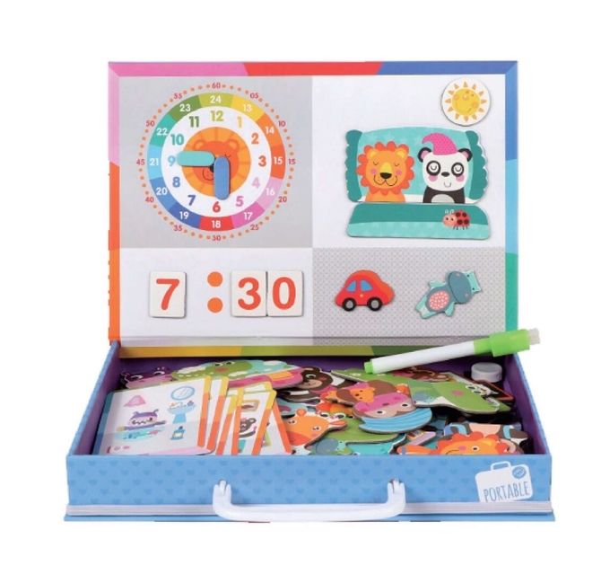 Anak-anak kecil ECO Magnetic Learning Toys Life Learning Sticker Disesuaikan 1