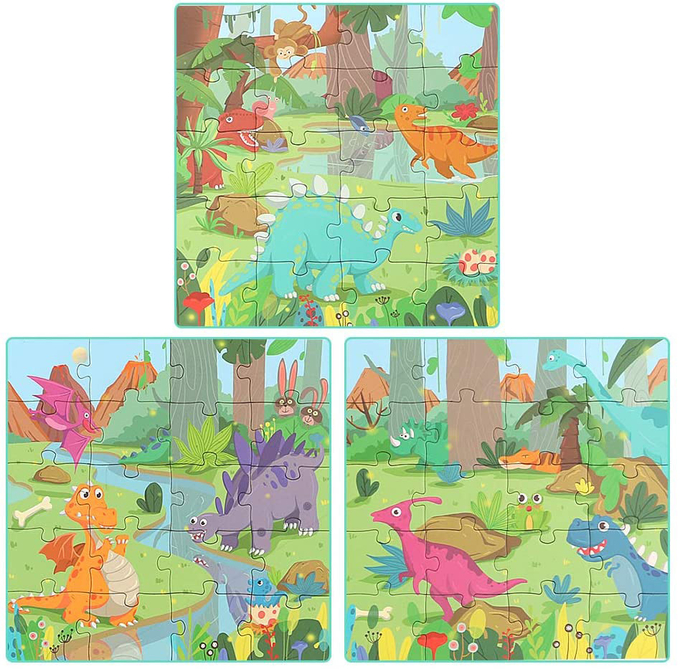 Anak-anak Mainan Pendidikan Custom Magnetic Puzzle Buku Kombinasi Untuk Usia 4-8 1