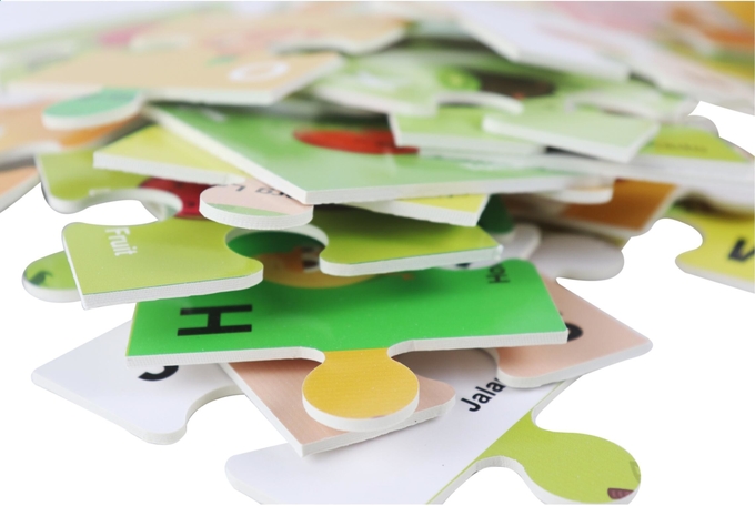 Anak-anak Lantai Alfabet Buah Puzzle Puzzle Permainan Pendidikan Dan Puzzle Untuk Anak Usia 5 Tahun 1